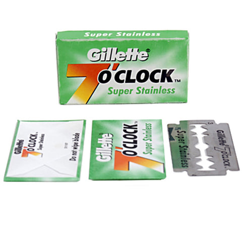 Hoja de Afeitar Gillette 7 O'clock Super Stainless