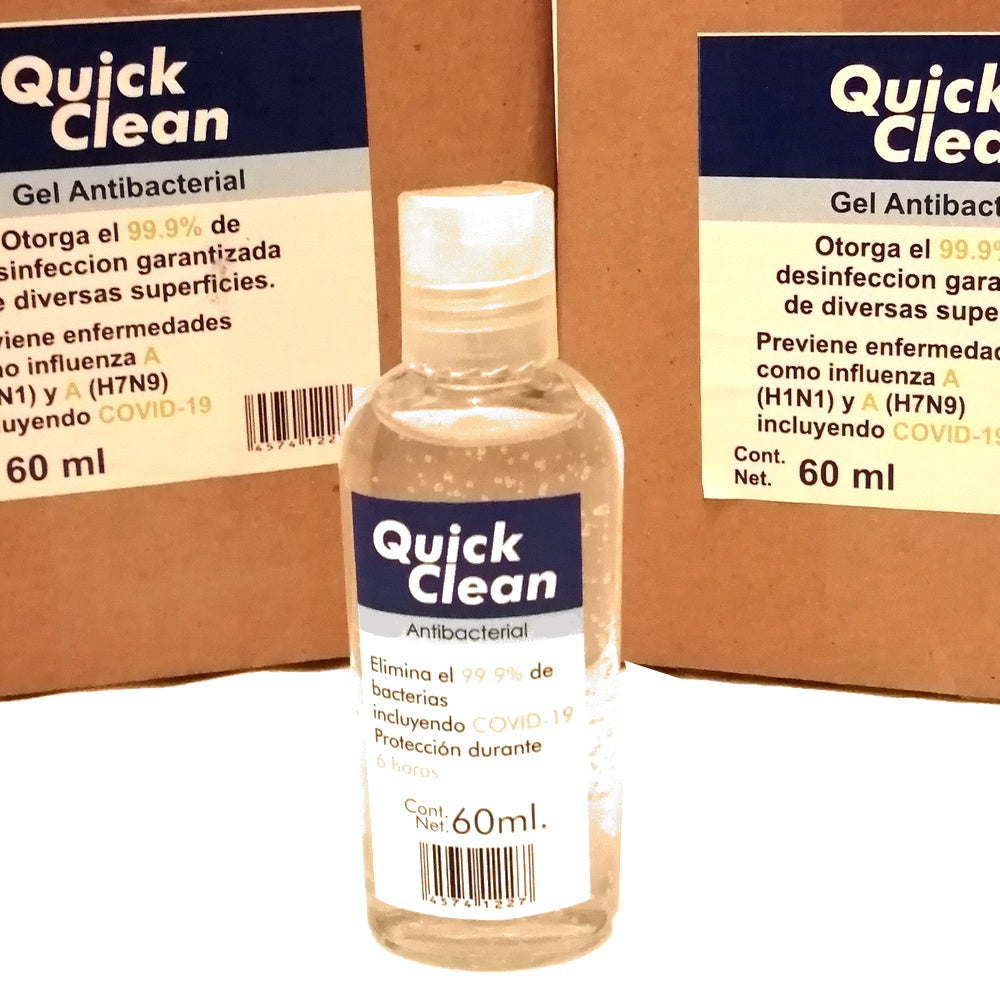 Gel Antibacterial Quick Clean 60 ml