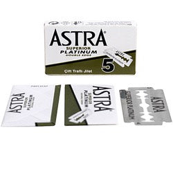 Paquete de 5 Navajas Astra Platinum